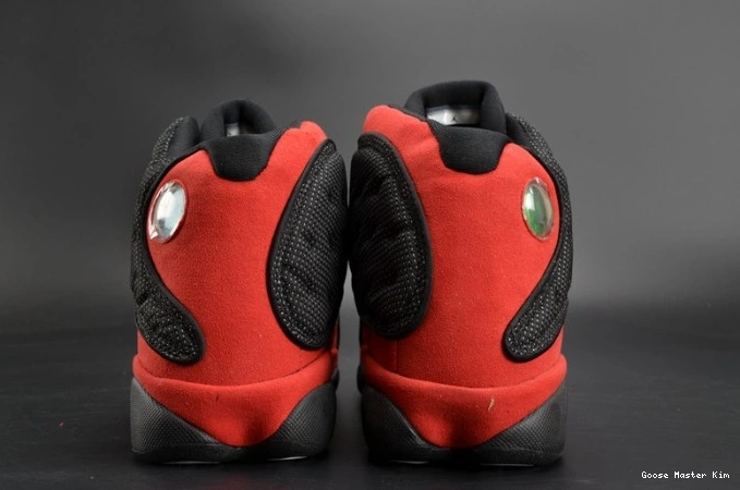 Jordan RetroBred red  414571-004 mens black Air 13 0709